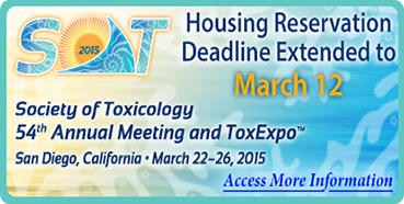 PP电子游戏将参与美国第54届毒理协会年度会议及展览会