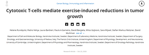 活动若何成为医治癌症的“一剂良药”今天我们终于知路了！