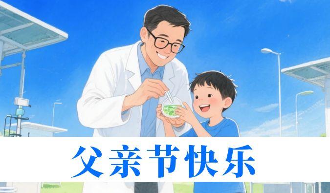 致敬父亲节 | 科研爸爸的 “非典型陪同”